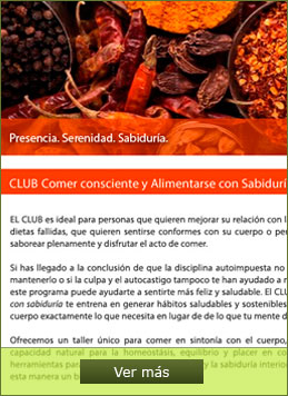 CLUB Comer Consciente y Alimentarse con Sabiduría